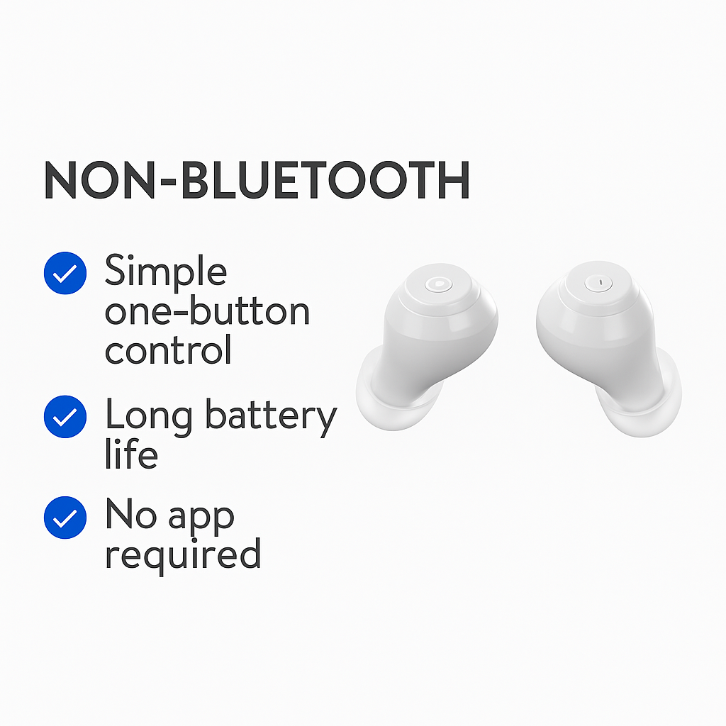 J.Health OTC Hearing Aids – Rechargeable, Noise Reduction, Medical-Grade Clarity